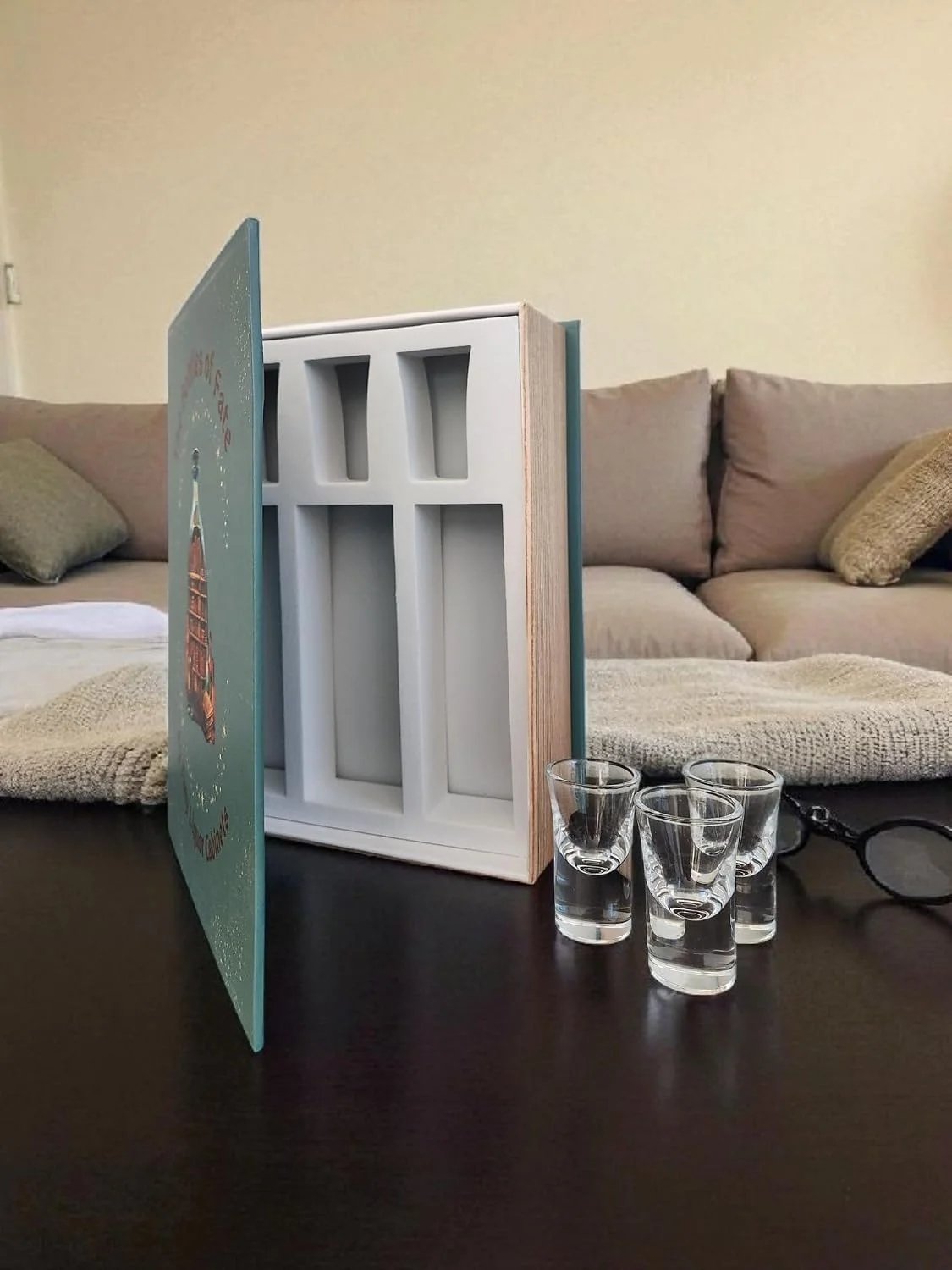 The Bottles of Fate opened with glasses removed