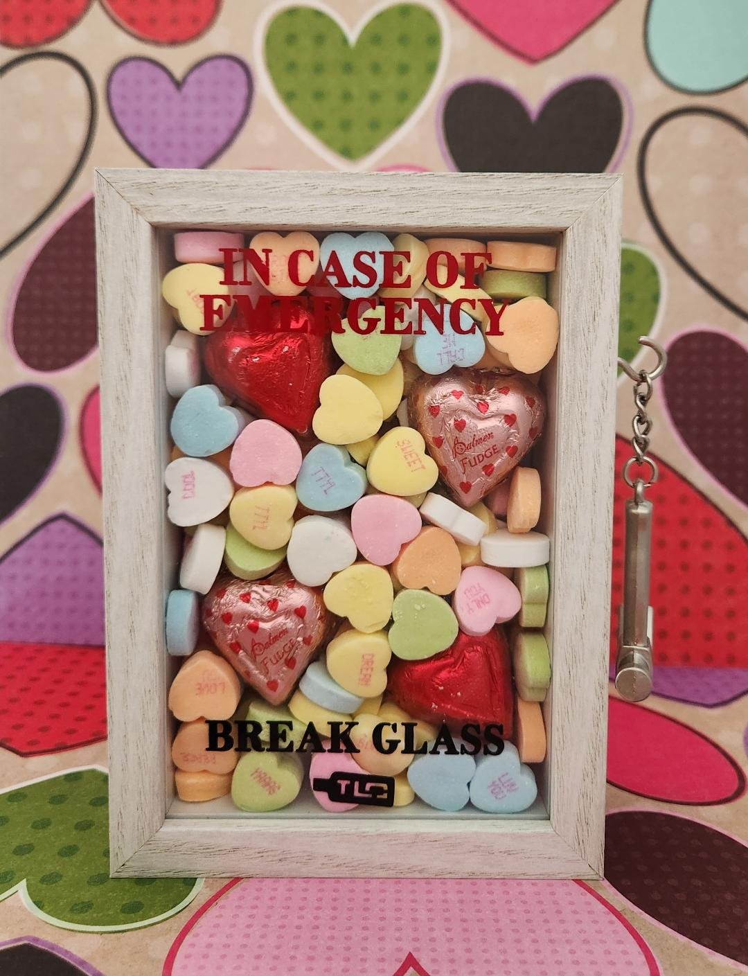 Emergency Break Glass novelty gift frame