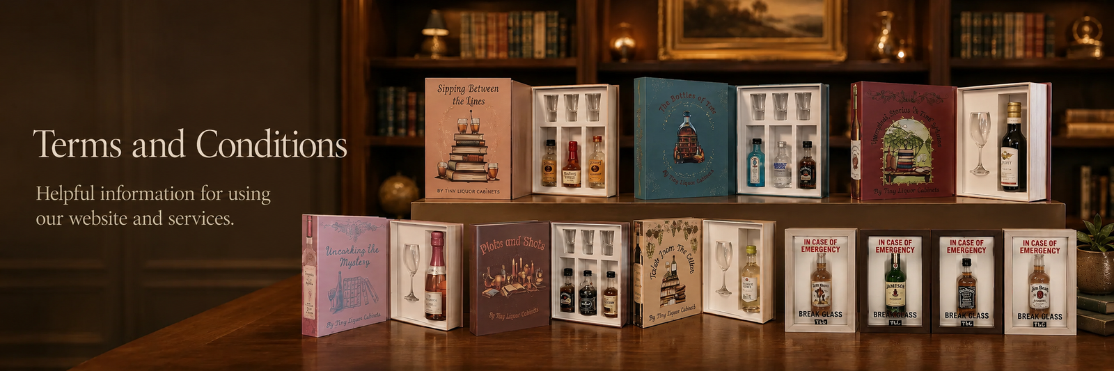 Novel Gift Shop Terms and Conditions